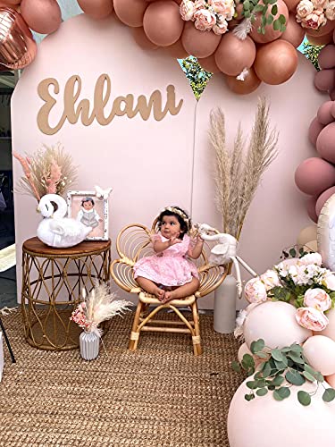 Handmade Sustainable Rattan Kids Baby Nursery Flower Chair #TOP6