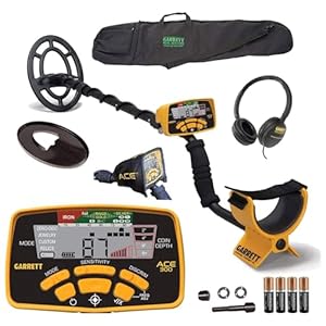 Garrett ACE 300 Metalldetektor mit LCD-Display