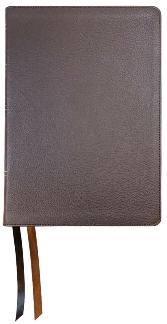 NASB Large Print Ultrathin Reference Bible, Brown, Genuine Leather, 1995 text Leather Bound – November 20, 2024