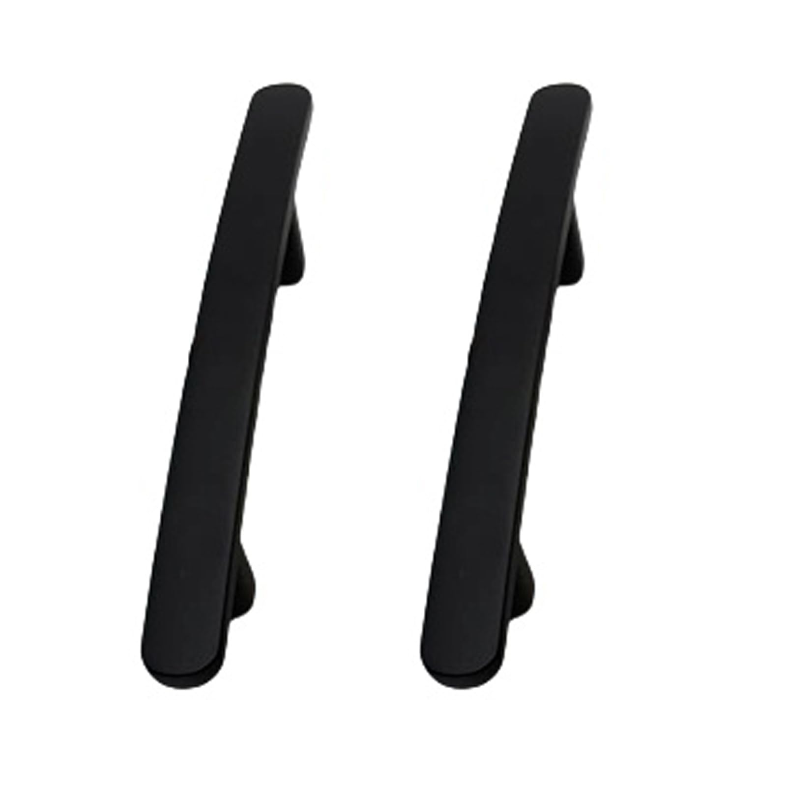 Dswzlqdxb Black 2Pcs Cabinet Handles Colourful Kitchen Door Handles Zinc Alloy Profiles Drawer Pulls Wardrobe Children's Room Knobs Cupboard Door Levers (Hole Distance 128Mm,)