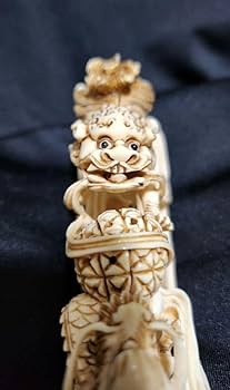 龍と獅子　龍獅子図　置物　干支 Amazon.co.jp: 龍と獅子 龍獅子図 置物 干支 : ホーム＆キッチン