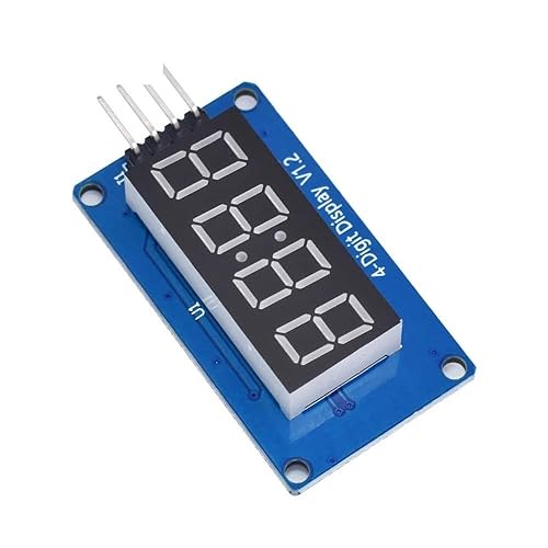 TM1637 Módulo de pantalla LED para Arduino 7 segmento 4 bits 0.36 pulgadas reloj rojo ánodo digital tubo cuatro serie controlador placa paquete