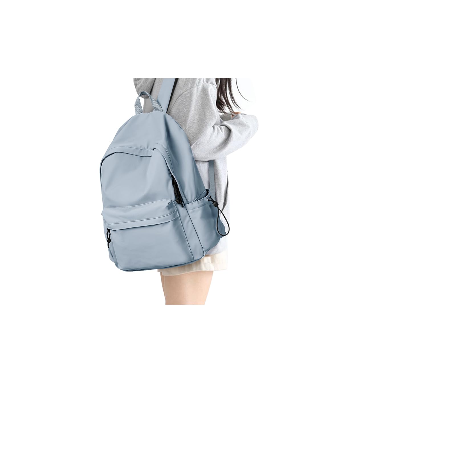 SZLX Schulrucksack Damen Leichte Schultasche Casual Daypack College Laptop-Rucksack für Männer Frauen Wasserfestes Reise Rucksack für Sports High School Backpack Teenager Schultaschen Rucksack Mädchen