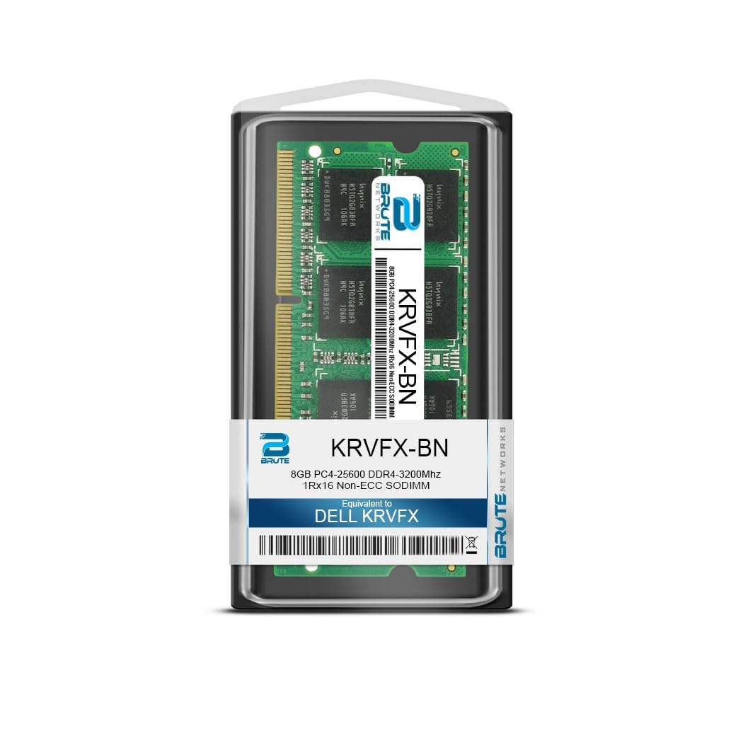 Brute Networks KRVFX-BN - 8GB PC4-25600 DDR4-3200Mhz 1Rx16 Non-ECC