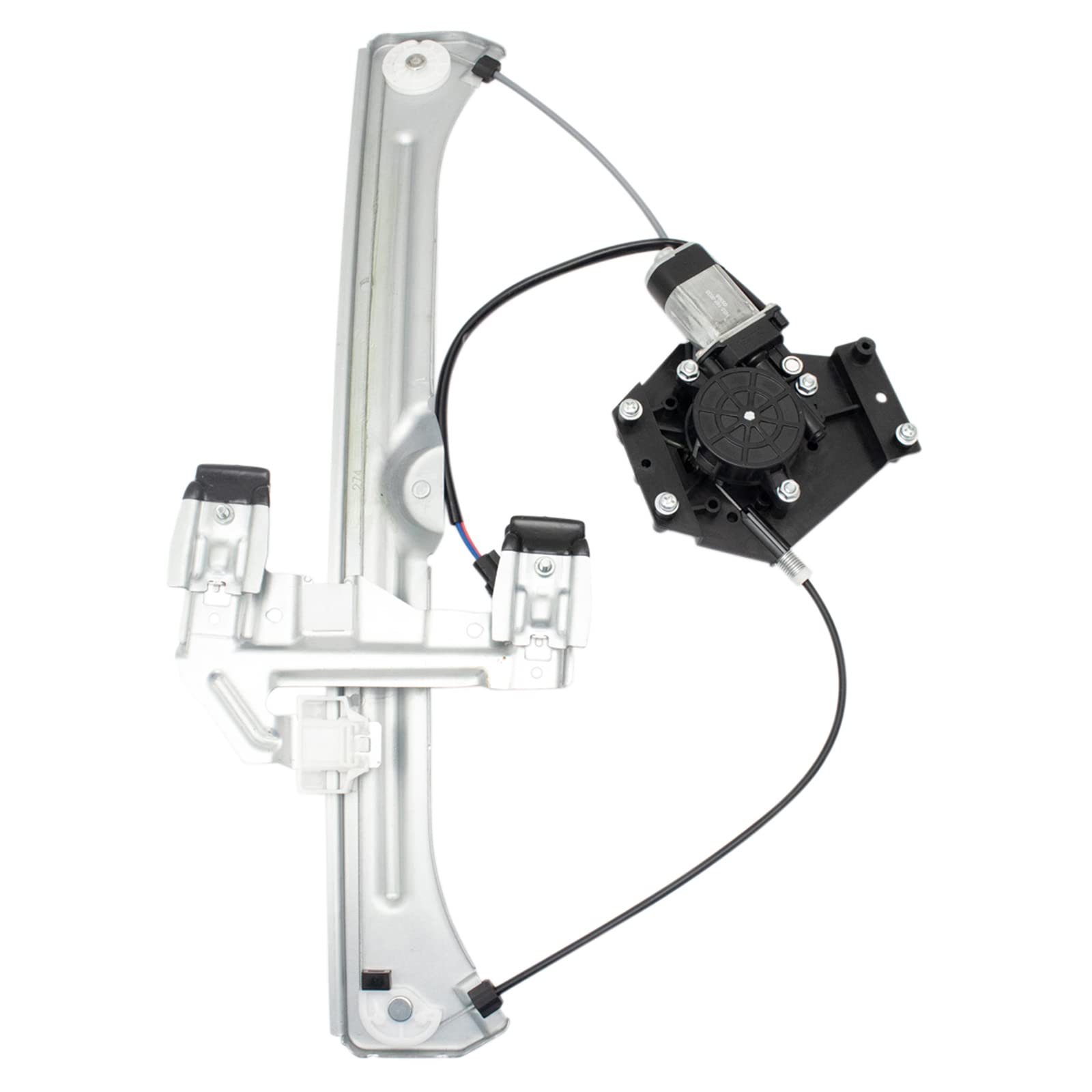 TRQ Front Right Power Window Regulator &amp; Motor Assembly Passenger Side Compatible with 2006-2010 Chrysler PT Cruiser CH1351191