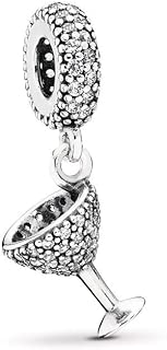 PANDORA Night Out Dangle Charm, Sterling Silver, Cubic Zirconia, One Size - coolthings.us