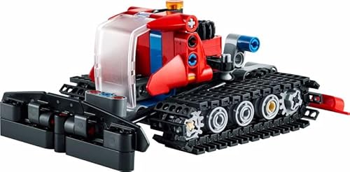 Technic Gatto delle Nevi, Set 2 in 1 con Motoslitta e Spazzaneve Giocattolo, Modellino da Costruire di Veicolo Invernale, Giochi per Bambini e Bambine da 7 Anni in su, Idee Regalo 42148 - Lego - Immagine 3