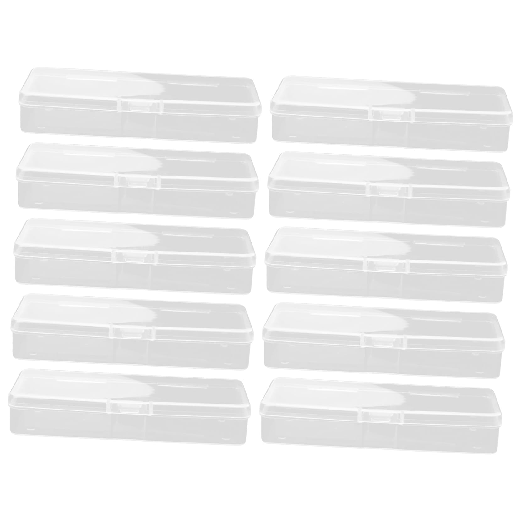Mikikit 10pcs Blade Storage Case Disposal for Shaving Blade Disposal -to-use Lid