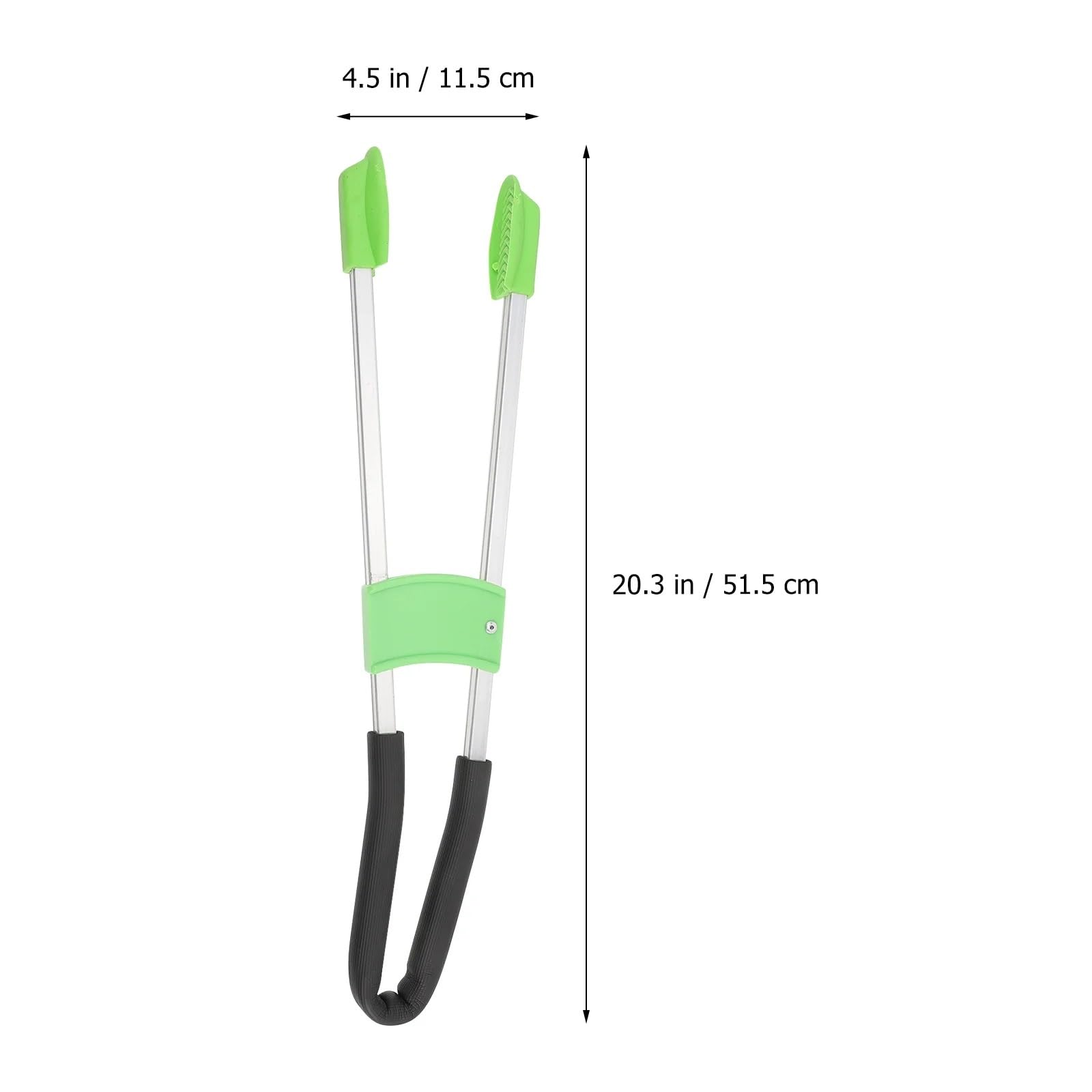 2 pz Raccoglitrice di Spazzatura Grabber Pick Pinze Reacher Clip Up Cartella Lettiera Morsetto Pulizia PRO Alluminio Bastone per Raccogliere Rifiuti