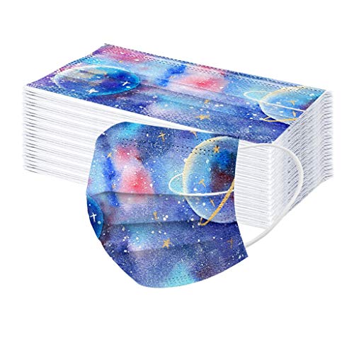 WYXlink 50Pezzi Bambini Tessuto Bocca Viso Visiera...