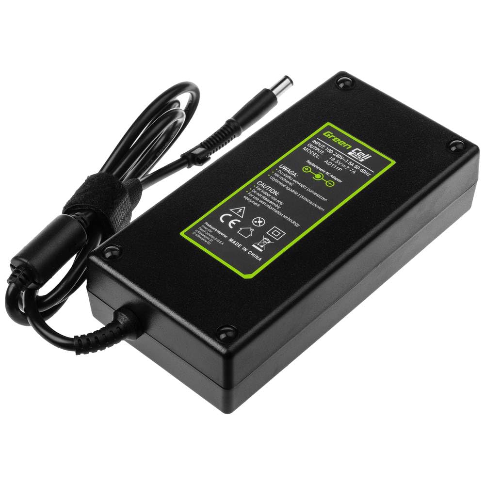 Green Cell 19.5V 7.7A 150W Cargador para HP EliteBook 8530p 8530w 8540p 8540w 8560p 8560w 8570w 8730w, EliteBook Revolve 810 G3, ZBook 15 G1 G2 Adaptador de Corriente HSTNN-CA27 HSTNN-DA27 HSTNN-LA09