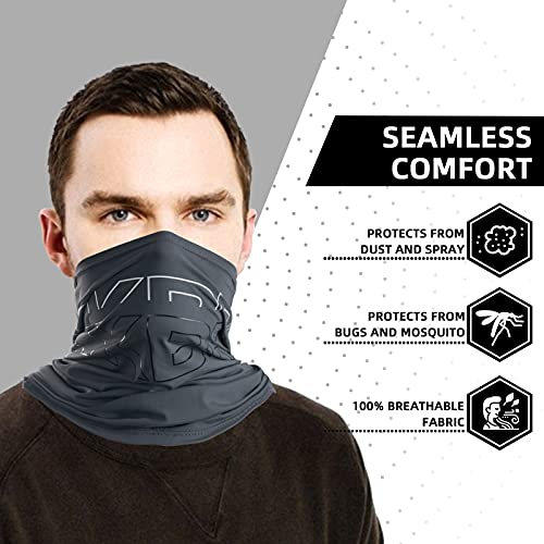 ROCKBROS Neck Gaiter Face Mask for Men Cooling Face Coverings UV Protection Summer Bandana Scarf for Women 2PCS3