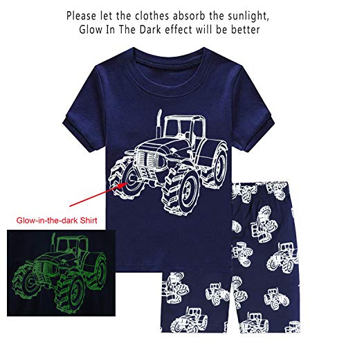 Little Hand Toddler Boys Pajamas Cotton Summer Pjs for Boy Jammies Baby Sleepwear Kids Short Sets for 2-7T2