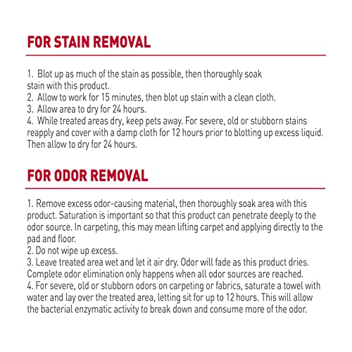 Image of Nature's Miracle Dog Stain and Odor Remover, Everyday Mess Enzymatic Formula, 24 fl oz
