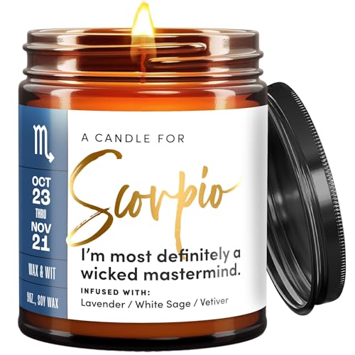WAX & WIT Scorpio Candle