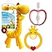 Mordedor bebe Jirafa Inesita de Ritalia/Mordedores bebes refrigerantes/Mordedor bebe 3 meses/Regalo niño niña con certificado CE (Mix (3u))