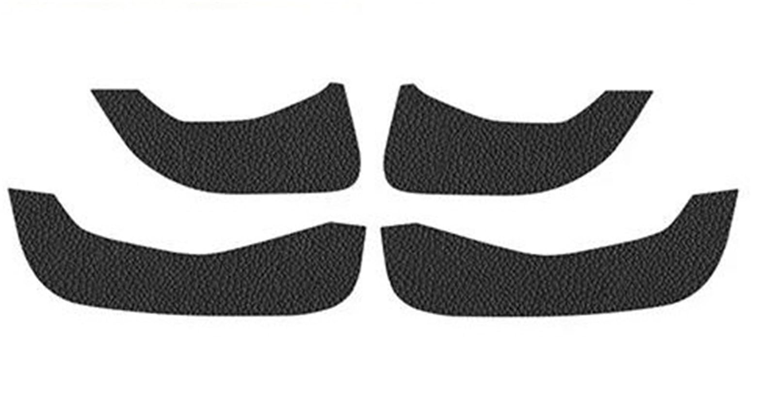 Hqgqcezek Leather Interior Decal Trim Lhd Rhd Car Anti-Kick Pad Suede Door Protect For Mazda 3 For Axela 2019 2020 2021 2022 2023 2024 2025
