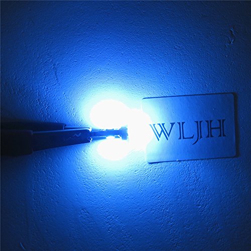 Image of WLJH High Bright Ice Blue Instrument Panel Gauge Cluster Indicator Warning Lamp Bulb Full Led Light Kits for Ford Ranger 1995-2003,Pack of 25 | 3030 SMD, Dimmable, Direct Replacement, Instrument Speedometer Backlighting, Warning Indicator Light, 25-Pack