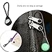 Pack of 10 Luminous Zipper Pulls Universal Zipper Cord Useful Zipper Extensions Backpacks, Luggages, Wallets, Jackets
