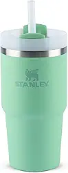 Stanley - Copo Quencher H2.0 FlowState 591ml - Copo de aço inoxidável com tampa, isolamento a vácuo, para água, chá gelado, café, smoothies e muito mais, Jade