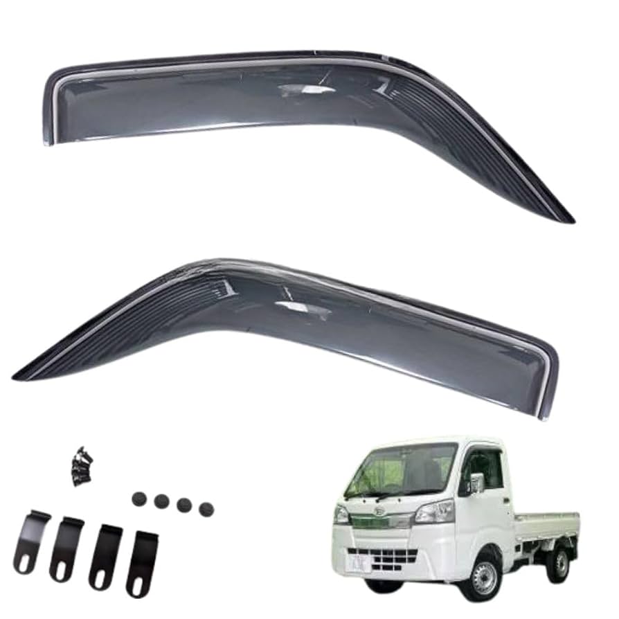 Amazon | MORASTYLE ドアバイザー ハイゼット トラック ジャンボ