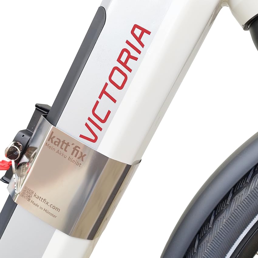 victoria elektrofahrrad akku E-Bike-Akkuschloss „Kattfix“ für das Tresalo 15/17, E-Bike Akku-Diebstahlsicherung Sport & Freizeit PLU_83037 Variante:200g aufgeschnitten Elektrofahrrad mit Regeneration und