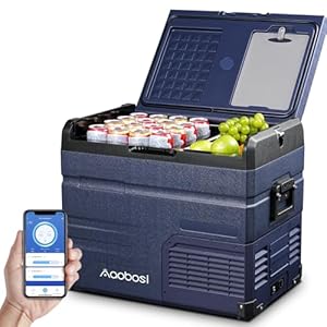 AAOBOSI 46 L Kompressor Kühlbox Dual Zone