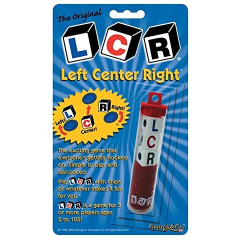 George & Company LLC LCR Dice Game Cover
