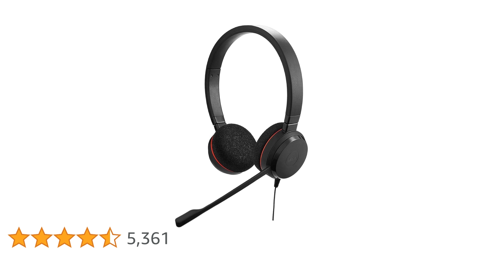 Amazon.co.jp: Jabra Evolve 20 MS Stereo マイクロソフト認定ヘッド