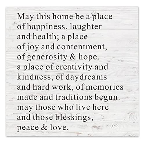 House Warming Decoration Gifts for New Home Owner, Housewarming Gift for Women, Man, New House Wood Sign Gift for Mom and Dad