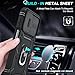 LeYi Compatible for Samsung Galaxy A15-5G Phone Case: Galaxy A15 5G Screen Protector Scratch Resistant [2 Packs] with A15 Case, Heavy Duty Shockproof para Basic Android Galaxy Phone Case A 15, Black