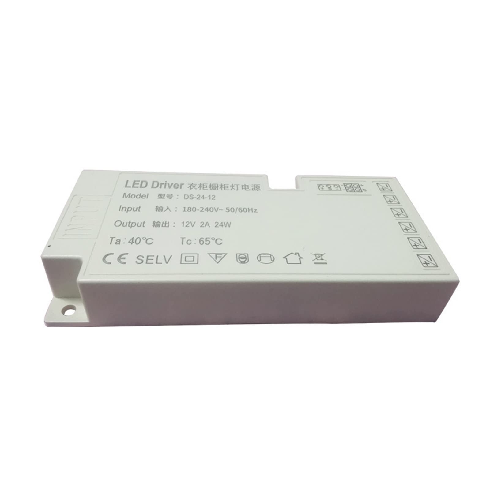Alimentation ultra-mince 24W tension constante pour architecture lumineuse