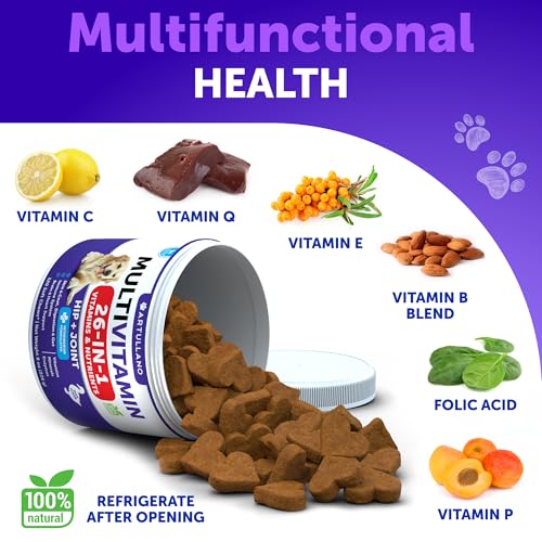 Dog Vitamins - 120 Treats - Dog Multivitamin Supplement - 26 in 1 Nutrients - Image 4