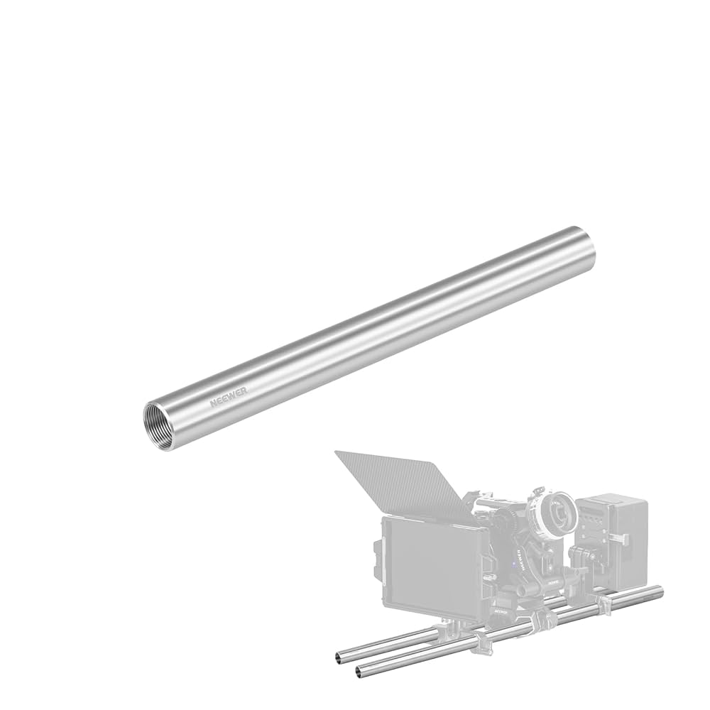 200mmサポートロッド　レールロッド　テンレス鋼製　SR010　直径19mm Amazon | NEEWER 200mmサポートロッド レールロッド テンレス鋼