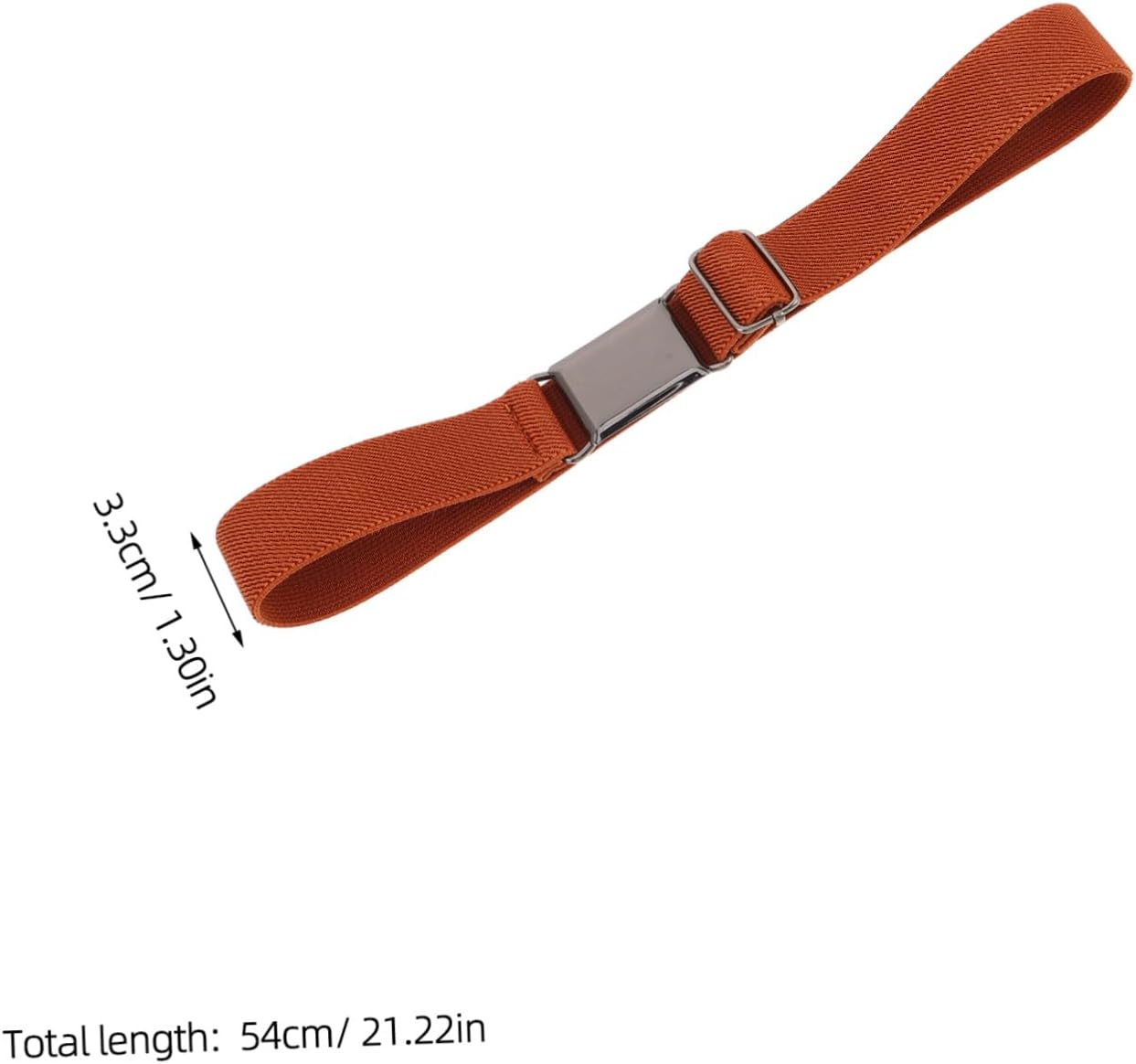 HOMSFOU 2pcs Adjustable Elastic Belt for Boys and – Stretchy Soft Waistband with Metal Buckle, Elastic Waist Belt for School Uniform, Casual Pants, Skirts,