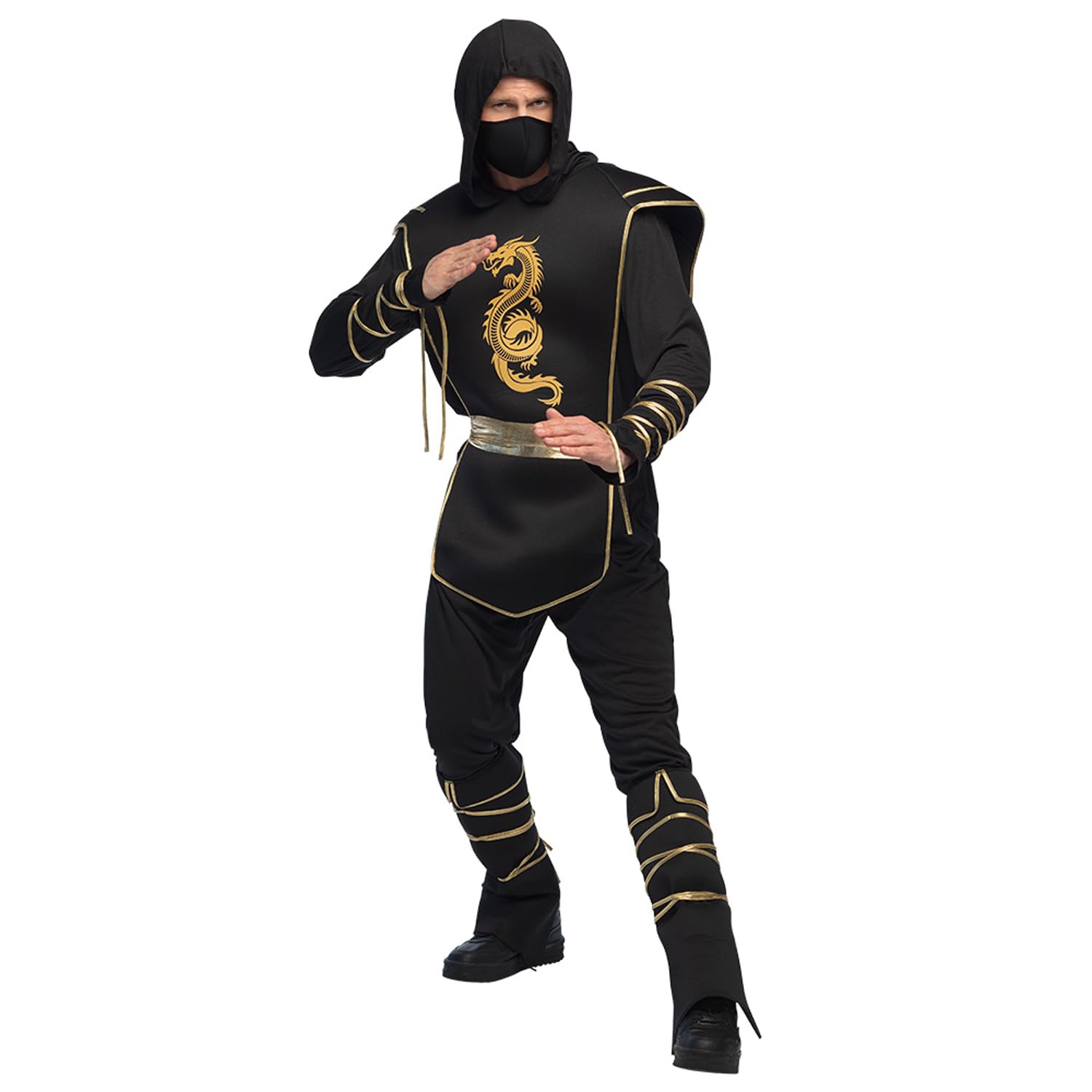 Boland 84452 Erwachsenenkostm Ninja Hanzo Adult Costume, Multicoloured, 50-52