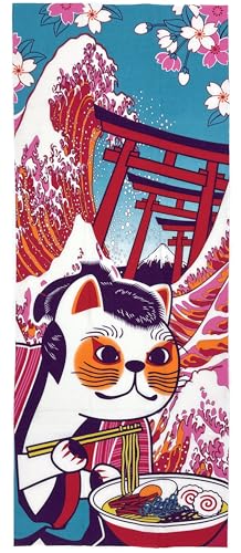 Amazon.co.jp: YAGISEI: 捺染てぬぐい 福猫シリーズ