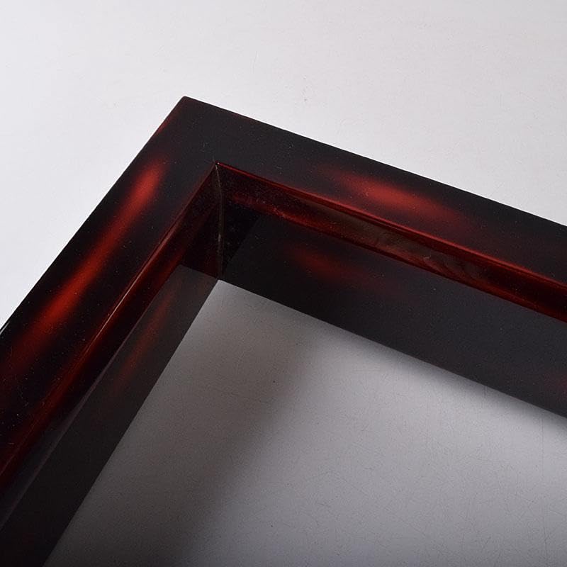 茶道具塗師岡本陽斎造根来塗炉縁共箱C7873C