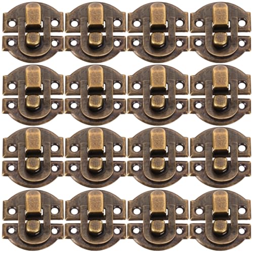 Cabilock 90個アンティークスルボックスラッチ ジュエリーボックス用ハスプ