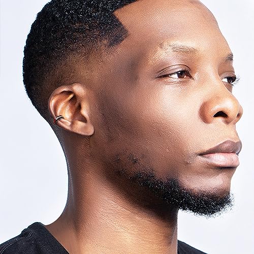 Immobird 925 Sterling Silver Ear Cuff Earrings for Women and Men Two Tone Ear Cuffs for Women Non Piercing CZ Pave (1PCS)3