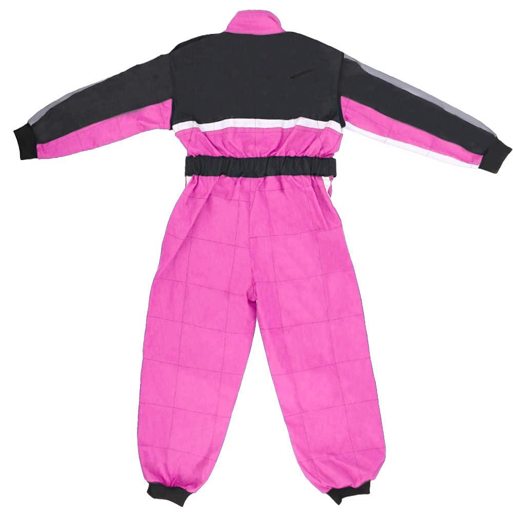 Zorax Rosa L (9-10 años) CUB Traje de motocross para niños - ATV Dirt Quad Bike Karting Ropa de moto