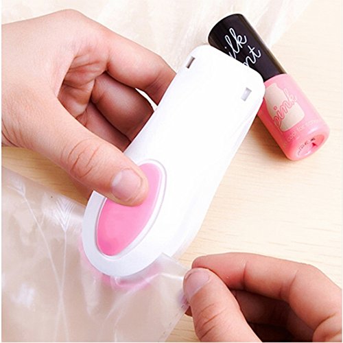 Festnight Magia Bonito Mini Máquina De Vedação De Calor Máquina De Vedação De Impulso Selo Sealer Em
