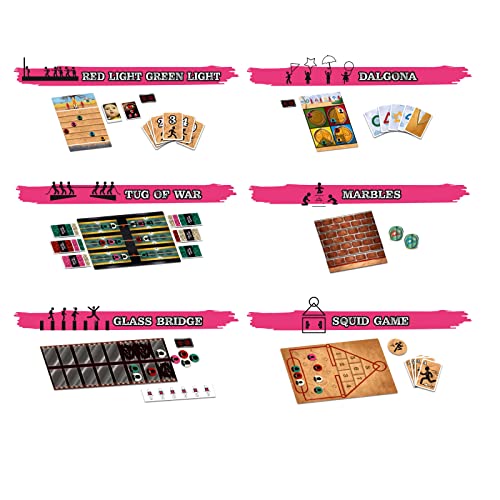 Squid Game Juego de Mesa Original Edition 16+ 3-6 jugadores miniatura 5