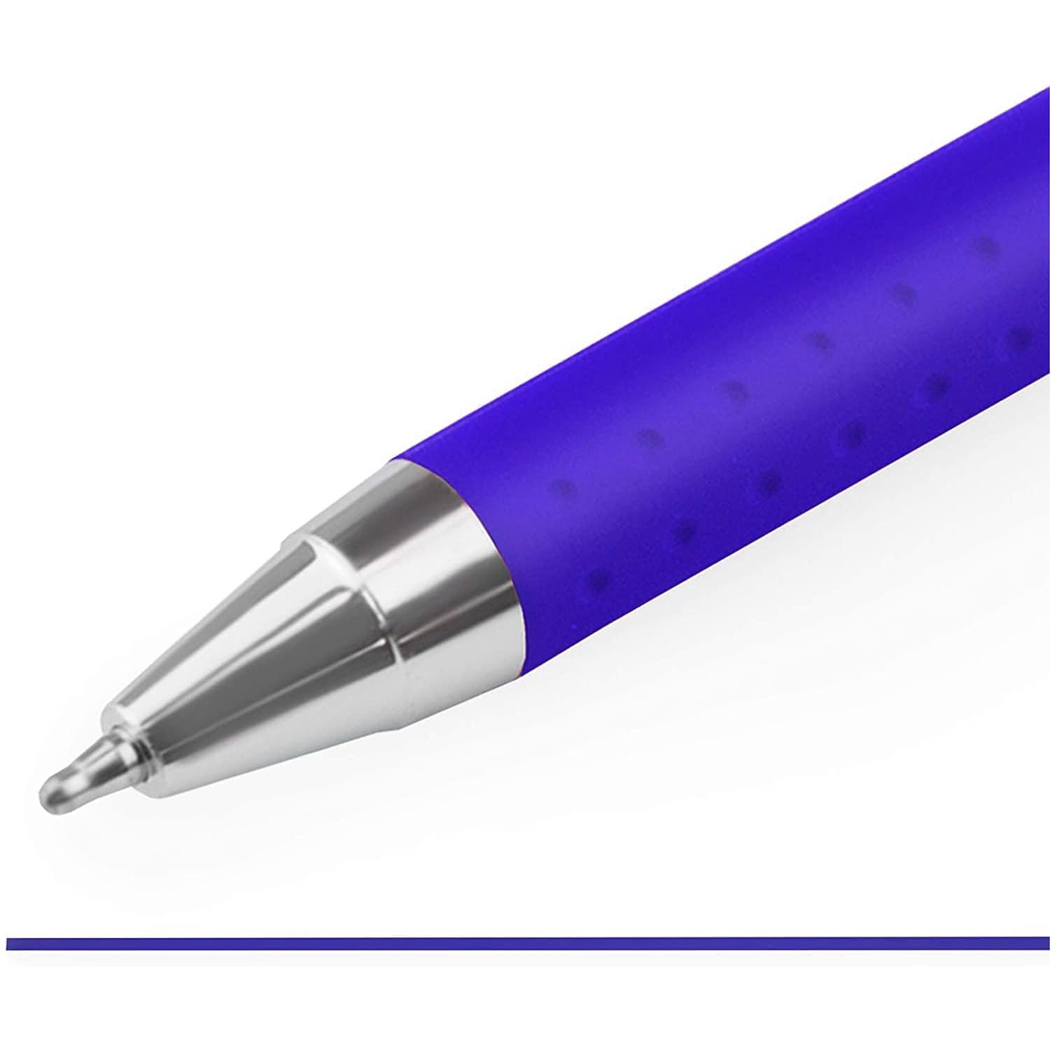 Zebra Classic Z-Grip Flight Ballpoint Pens - 1.2mm - Black, Blue, & Violet Ink - Teacher's Pack of 6 - In Envelope Gift Packaging - Image 4