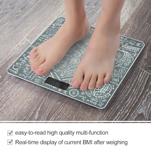 Báscula Digital de Baño Precisa con Pantalla LCD y Vidrio Templado miniatura 5