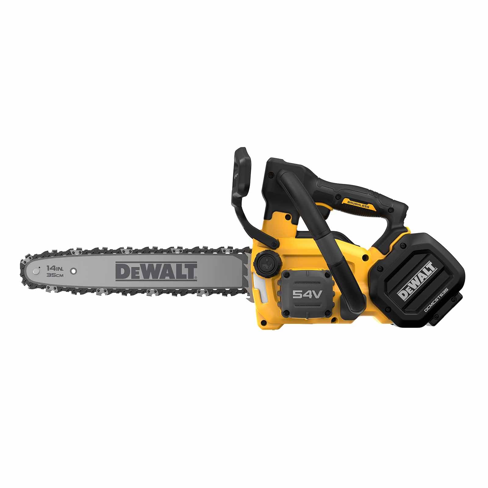 Dewalt Tronçonneuse d'élagage FlexVolt sans fil - 54V - DEWALT - 35 cm - Sans batterie - DCMCST635N-XJ