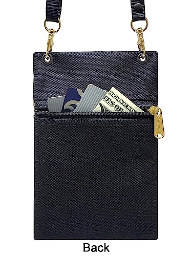 Danny K. Women's Tapestry Crossbody Cell Phone or Passport Purse, Handmade in USA2