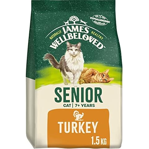 James Wellbeloved Senior Turkey Cat Food Cover