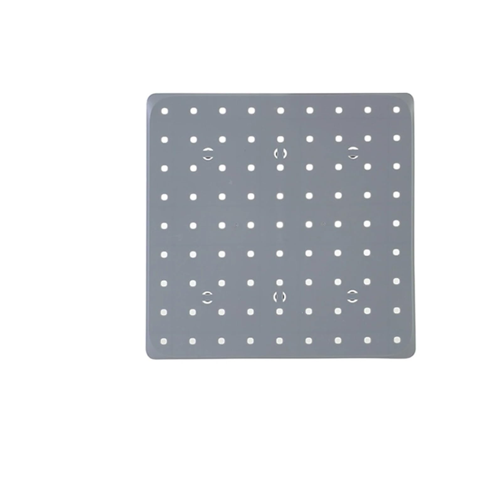 RUWLFE Hole Board Storage No Punching Pegboard Wall Panel Combination Set for Wall Organizer(Grey)