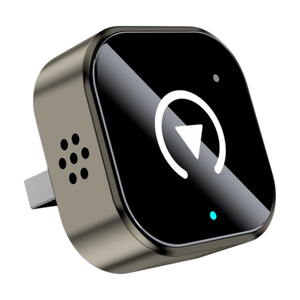 Adaptador CarPlay Android Auto Inalámbrico Mini Box Dongle 2 en 1 8